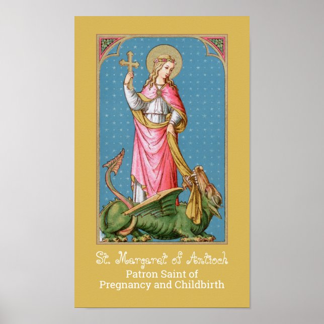 Poster Rua. Margaret de Antioch (SAU 038) (Frente)