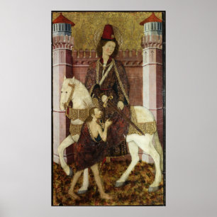 Pôster Rua Martin Compartilhando sua Casaco