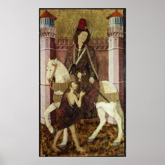 Pôster Rua Martin Compartilhando sua Casaco (Frente)