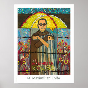 Poster Rua Maximilian Kolbe Católica Sala de aula