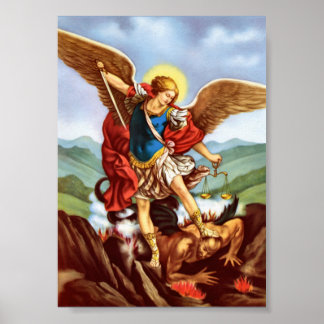 Poster Rua Michael Archangel San Miguel Arcangel