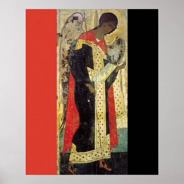 Poster Rua Michael o Archangel Vladimir RED E BLACK (Frente)