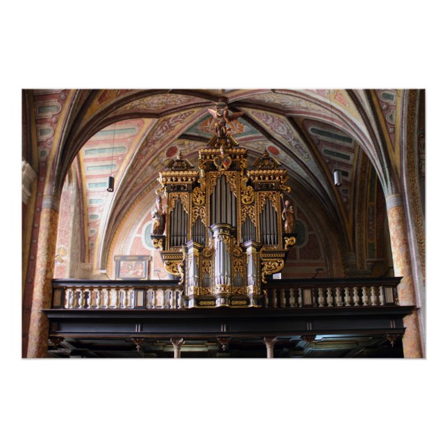 Pôster Rua Orgel Pfarrkirche (Frente)