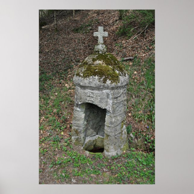 Poster Rua. Pardoux fontaine (Frente)