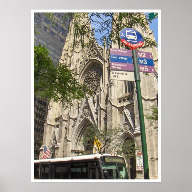 Poster Rua, Patrick Church (Frente)