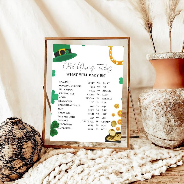 Poster Rua Patrick Old WIves Tales Jogo do Chá de fraldas (Criador carregado)