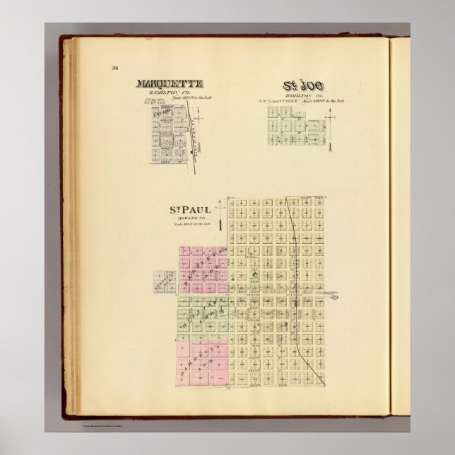 Pôster Rua, Paul, Marquette e Rua Joe, Nebraska (Frente)