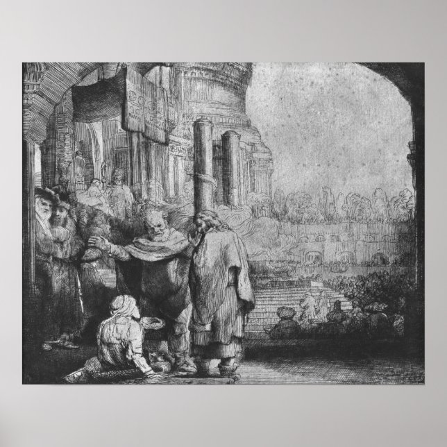 Pôster Rua, Peter e Rua. (Frente)