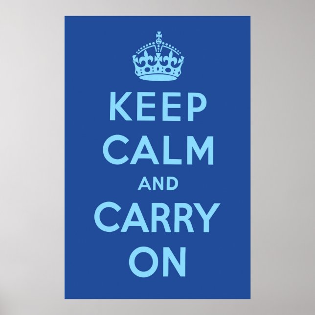 Pôster Rua. Petersburg Blue (Frente)