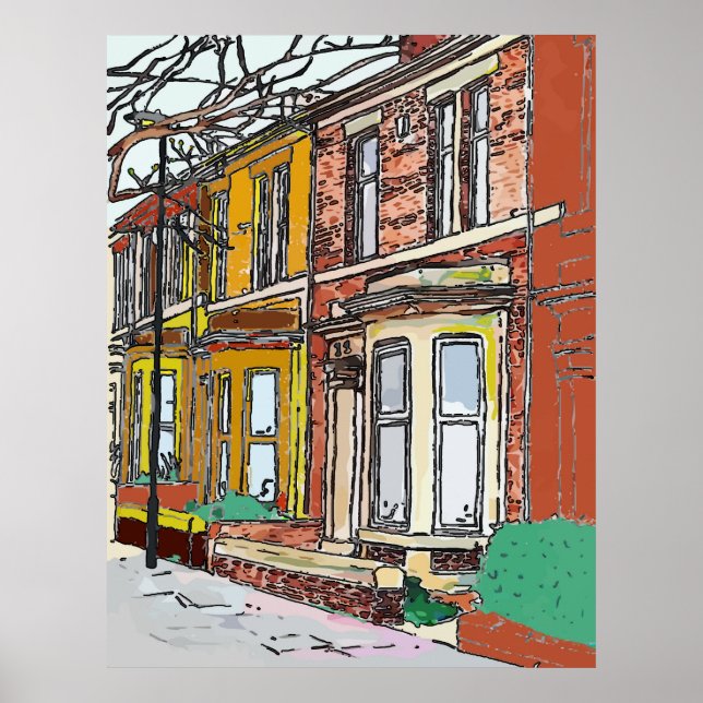 Pôster Rua Philadelphia (Frente)