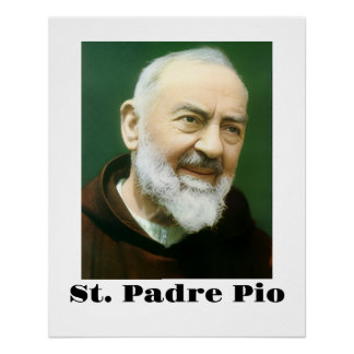Pôster Rua. Pio Padre