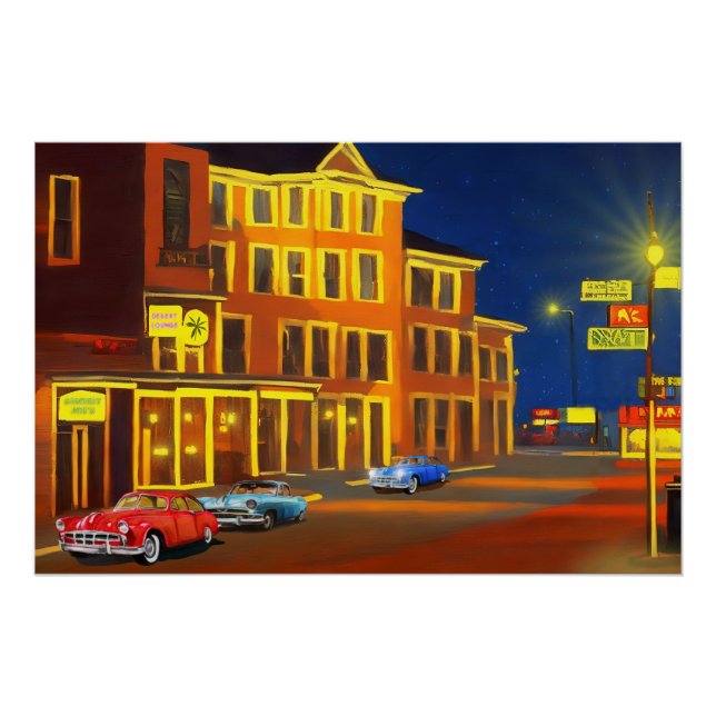 Pôster Rua Principal (Frente)