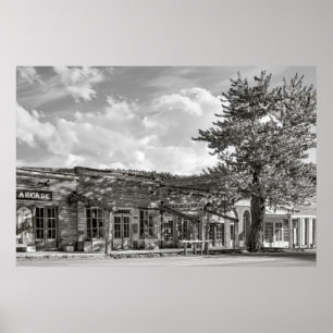 Poster Rua principal - cidade fantasma de Virginia City