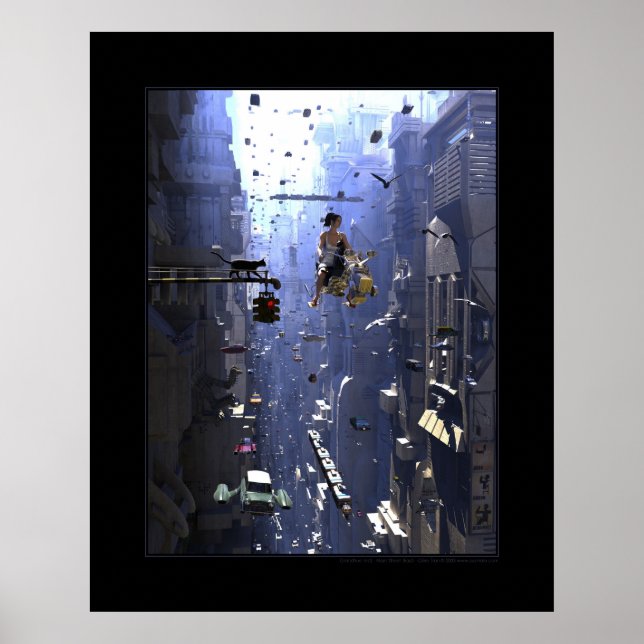 Pôster Rua Principal (Leste) (Frente)