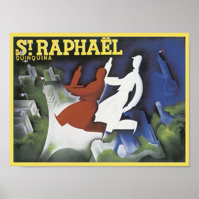 Poster Rua Raphael Quinquina (Frente)