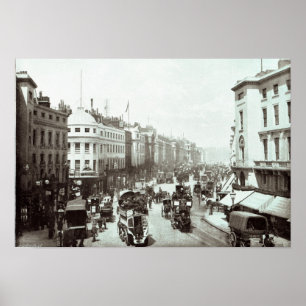 Pôster Rua regente, Londres c.1900