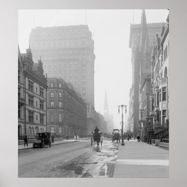 Poster Rua. Regis e Gotham Hotels (Frente)