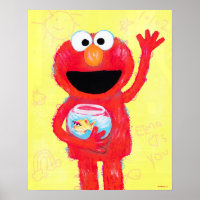 Rua Sésamo | Elmo com Peixes Goldfish