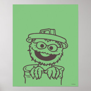Poster Rua Sésamo   Oscar the Grouch