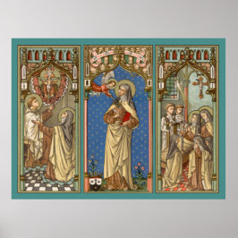 Poster Rua: Teresa de Ávila (SAU 28) Tripartite