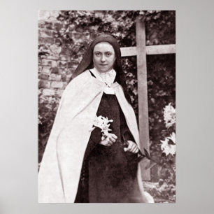 Poster Rua Therese de Lisieux, a flor pequena