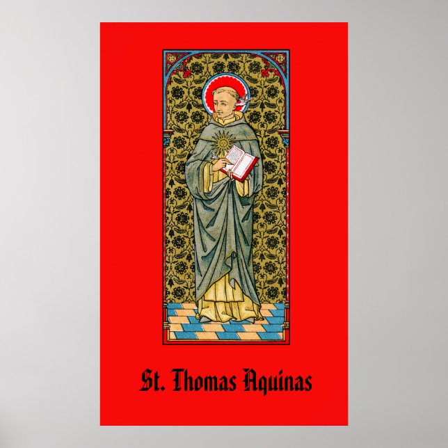 Poster Rua. Thomas Aquinas (VVP 003) (Frente)