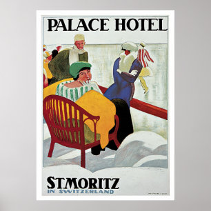 Poster Rua.Viagens vintage de Moritz