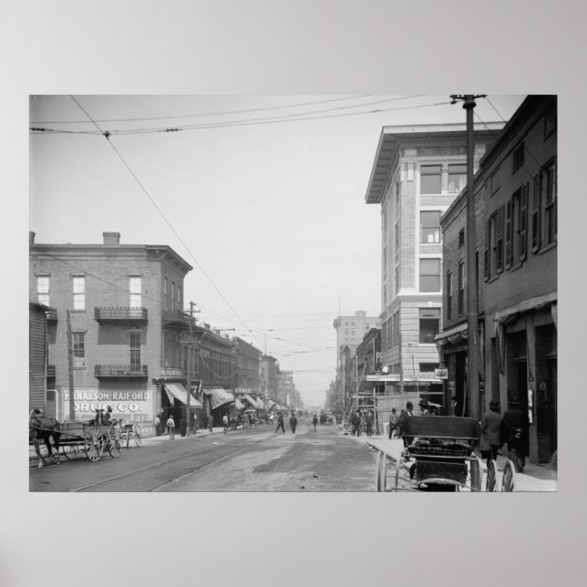 Poster Rua Washington (Frente)