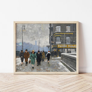Poster Rua Winter Paul Fischer