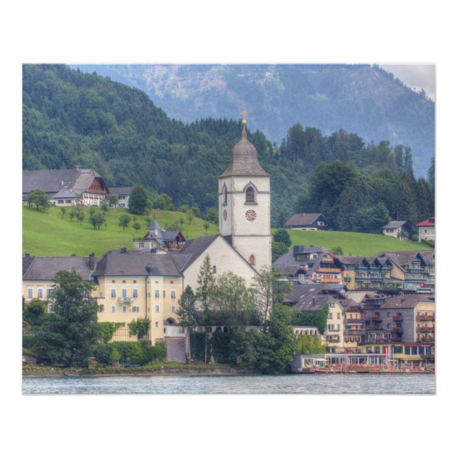 Pôster Rua Wolfgang Am Wolfgangsee (Frente)