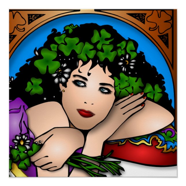 PÔSTER RUAS. GAROTA DE PATRICK (Frente)