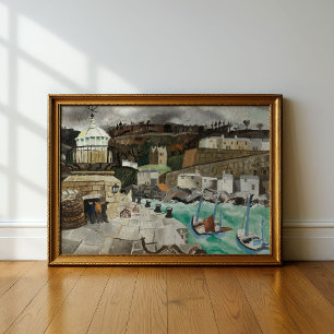 Poster Ruas. Ives, Cornwall   Christopher Wood