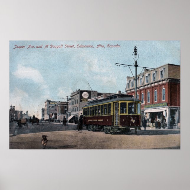 Pôster Ruas Jasper e McDougall (Frente)