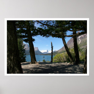 Poster Ruas, Mary Lake, Glacier National Park
