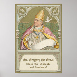 Poster Ruas Pope. Gregory o Excelente (M 067)