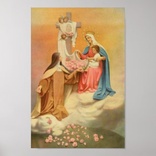 Poster Ruas... Terese da Flor de Jesus de Lisieux