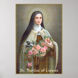 Poster Ruas. Terese de Lisieux, a Pequena Flor (BJE 01)