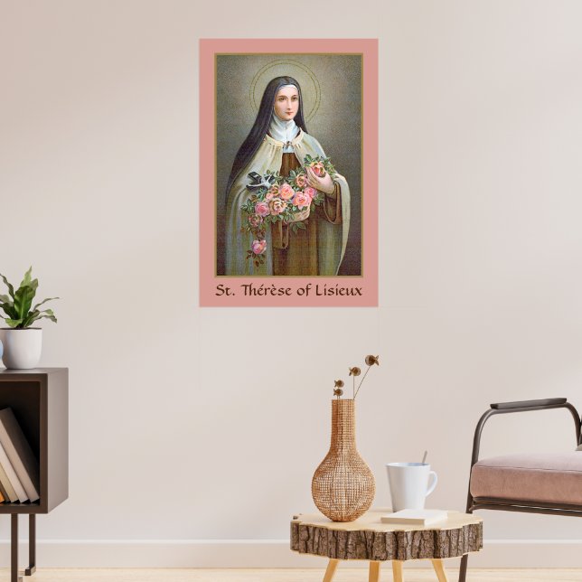 Poster Ruas. Terese de Lisieux, a Pequena Flor (BJE 01) (Sala de Estar 3)