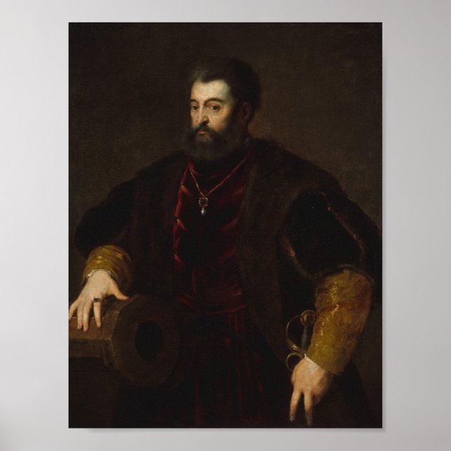 Poster Rubens - Alfonso d'Este, Duque de Ferrara (Frente)