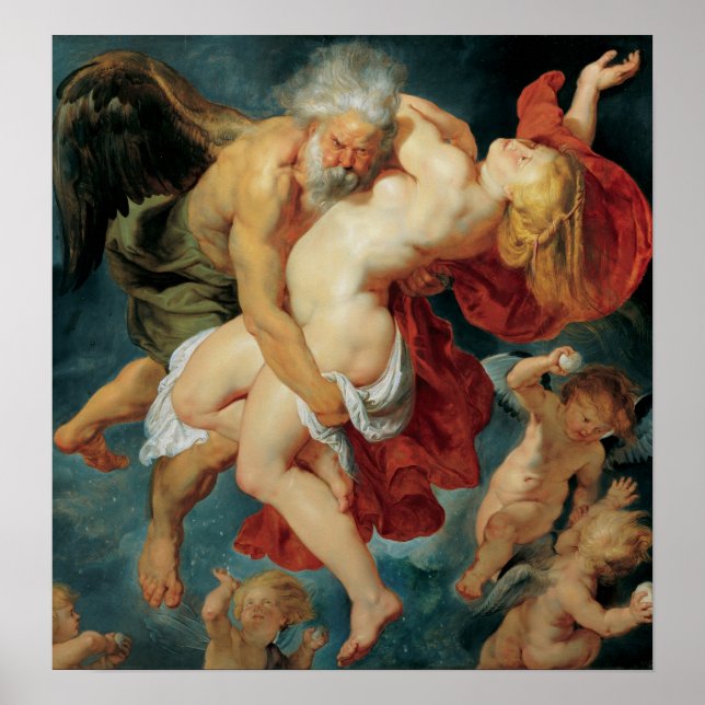 Poster Rubens - Borei Abduts Orifia, 1620 (Frente)