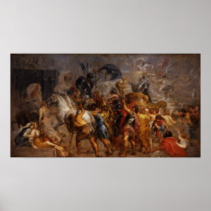Poster Rubens - Entrada Triunfal De Henrique IV Em Paris