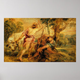 Poster Rubens - Mercúrio E Argus 1636