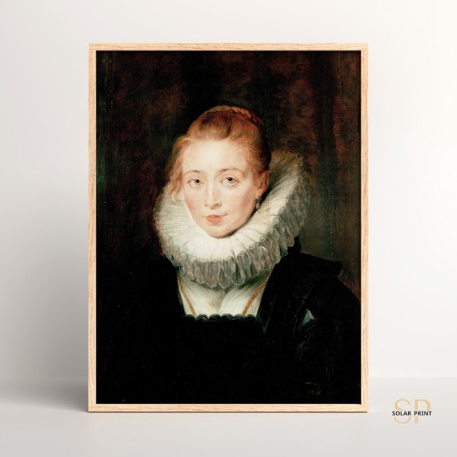 Poster Rubens Pieter Paul Retrait Lady Waiting Infanta (Criador carregado)