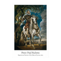 Rubens – Retrato Equestre do Duque de Lerma
