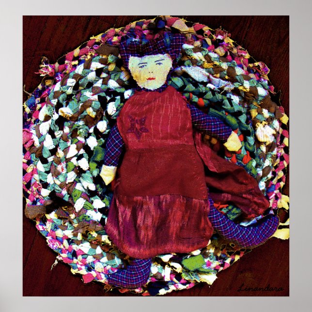 Pôster Rubra the Rag Queen (Frente)