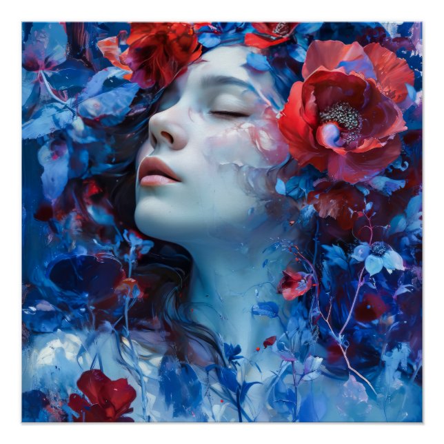 Pôster Ruby e Periwinkle Fantasy Mulher (Frente)