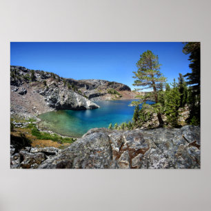 Pôster Ruby Lake - John Muir Trail - Sierra Nevada