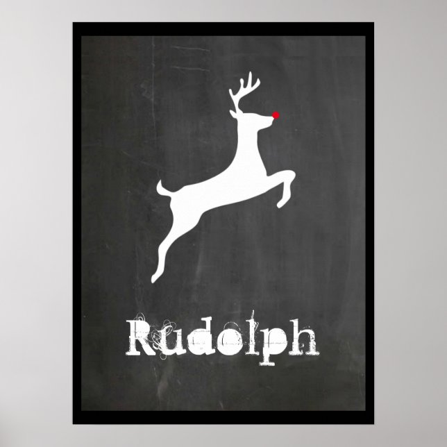 Pôster Rudolph (Frente)