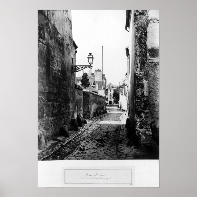 Poster Rue de Scipion (Frente)