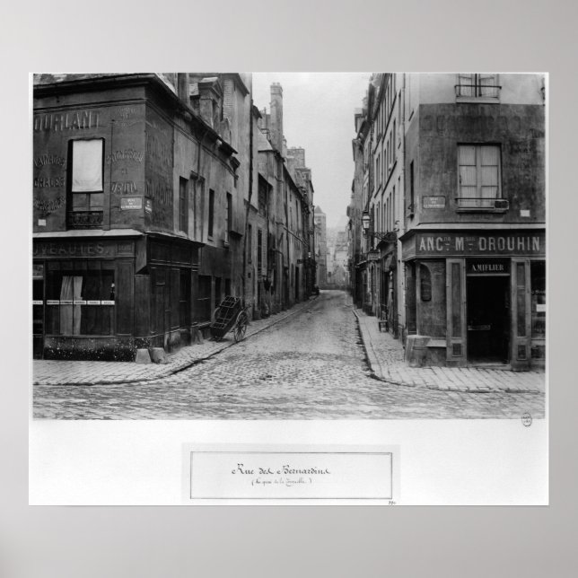 Pôster Rue des Bernardins (Frente)